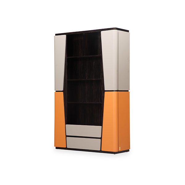 1A Orange Bookcase