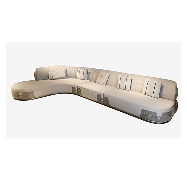 23A Large L-Shaped Sectional Sofa