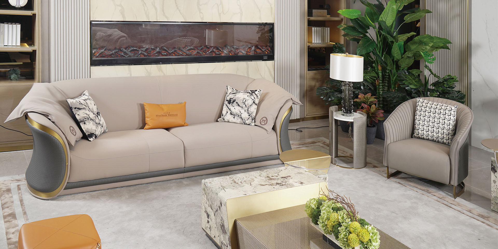 20B 4-Seater Sofa